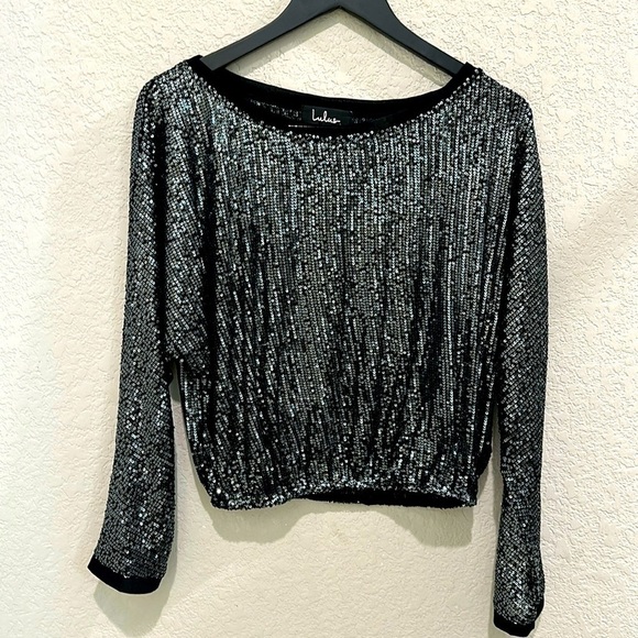 Lulus Tops - Lulus small sequined top